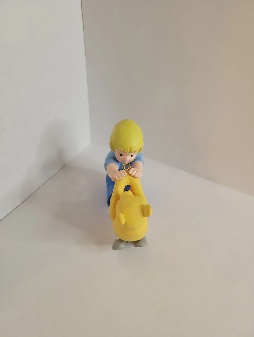 Disney Vintage Style Pooh & Christopher Robin Boy Playing Ornament